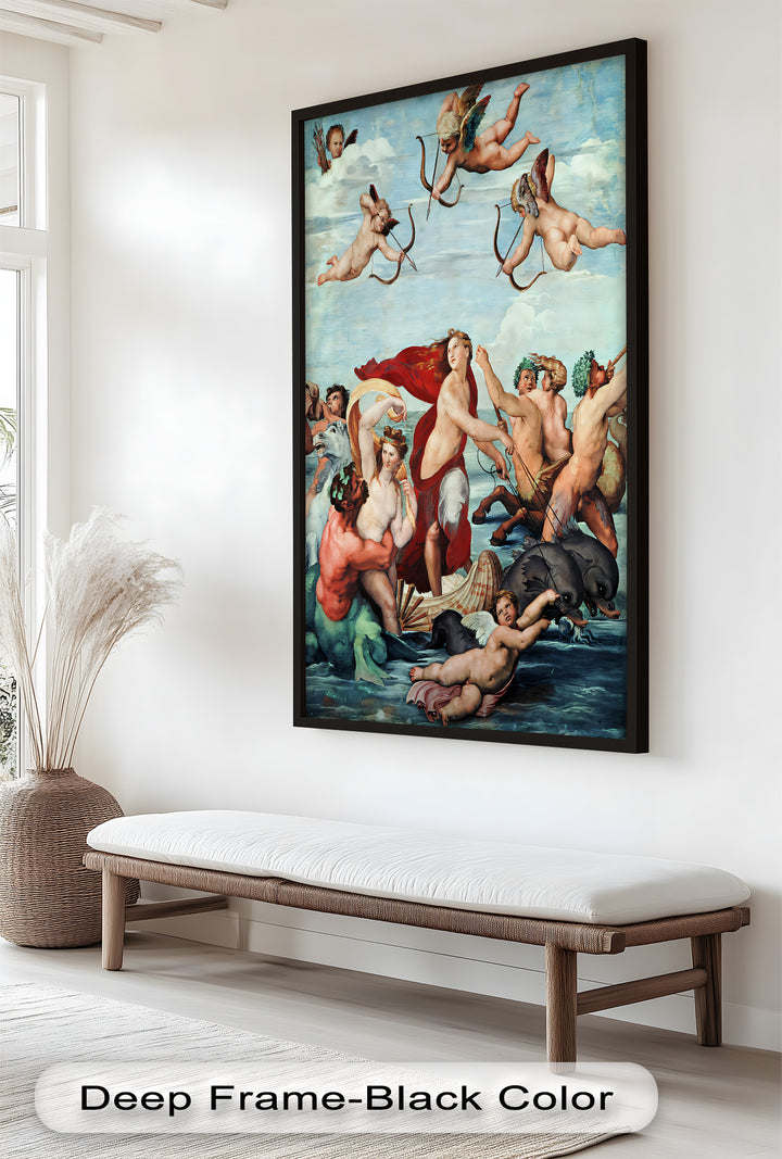 Triumphzug der Venus – Mythologisches Ölgemälde der Renaissance
