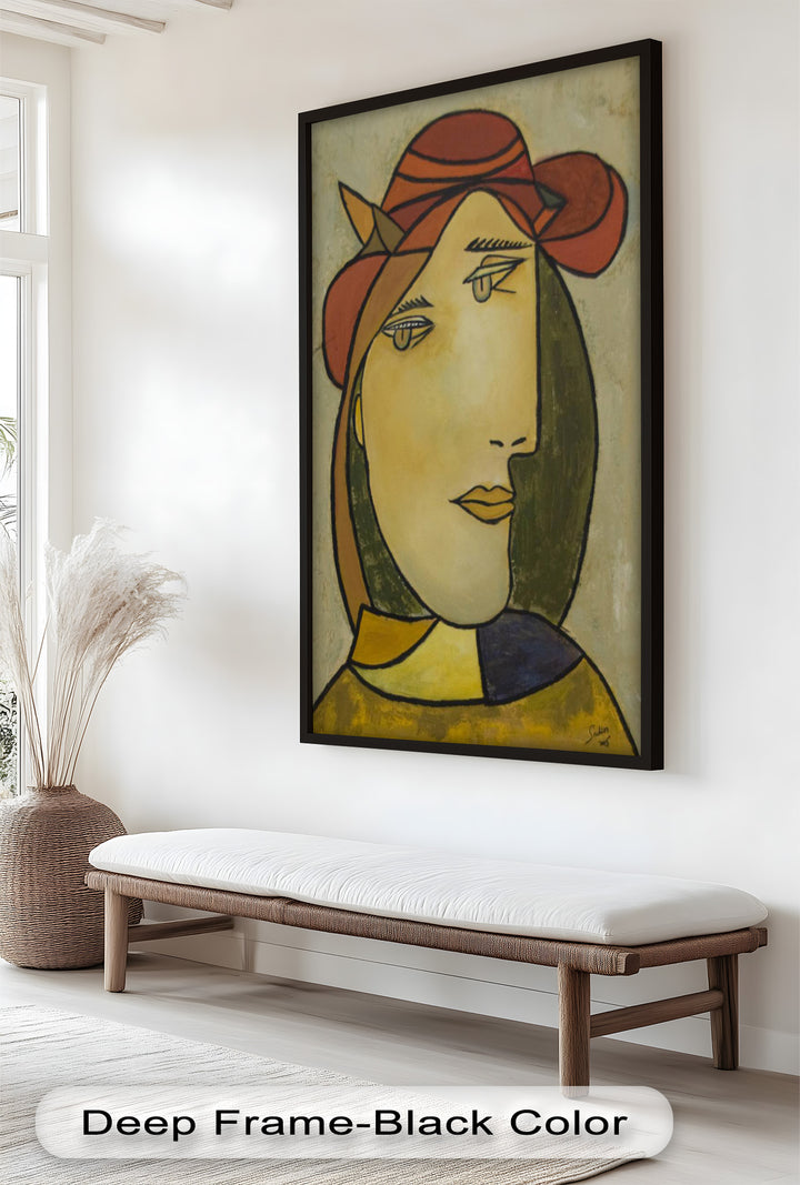 Muted Elegance – Picasso Style Oil Painting