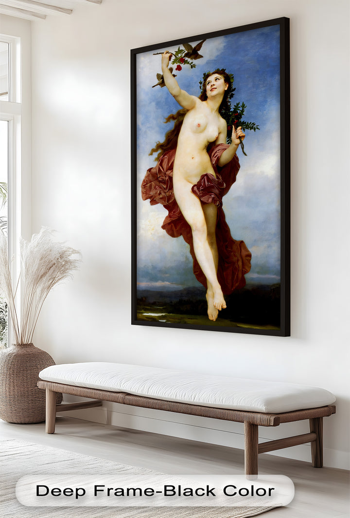Goddess of the Air – Mythological Renaissance Oil Painting