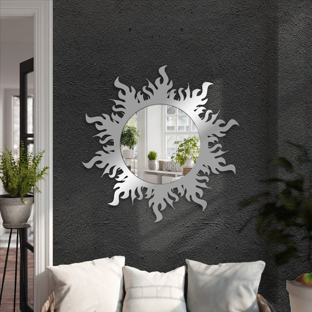 Modern wall mirror for creative interiors