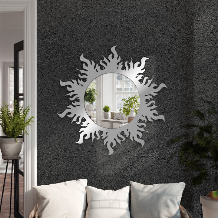 Modern wall mirror for creative interiors