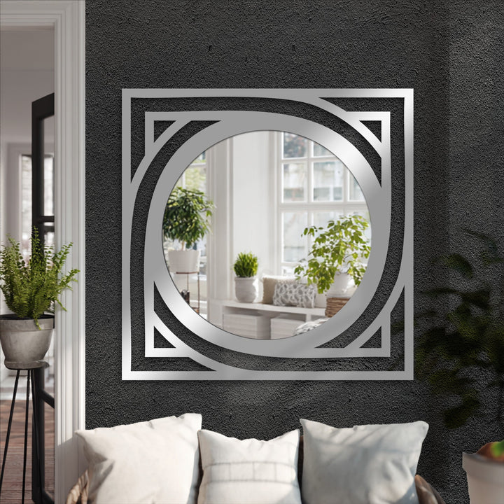 Modern wall mirror for minimalist interiors