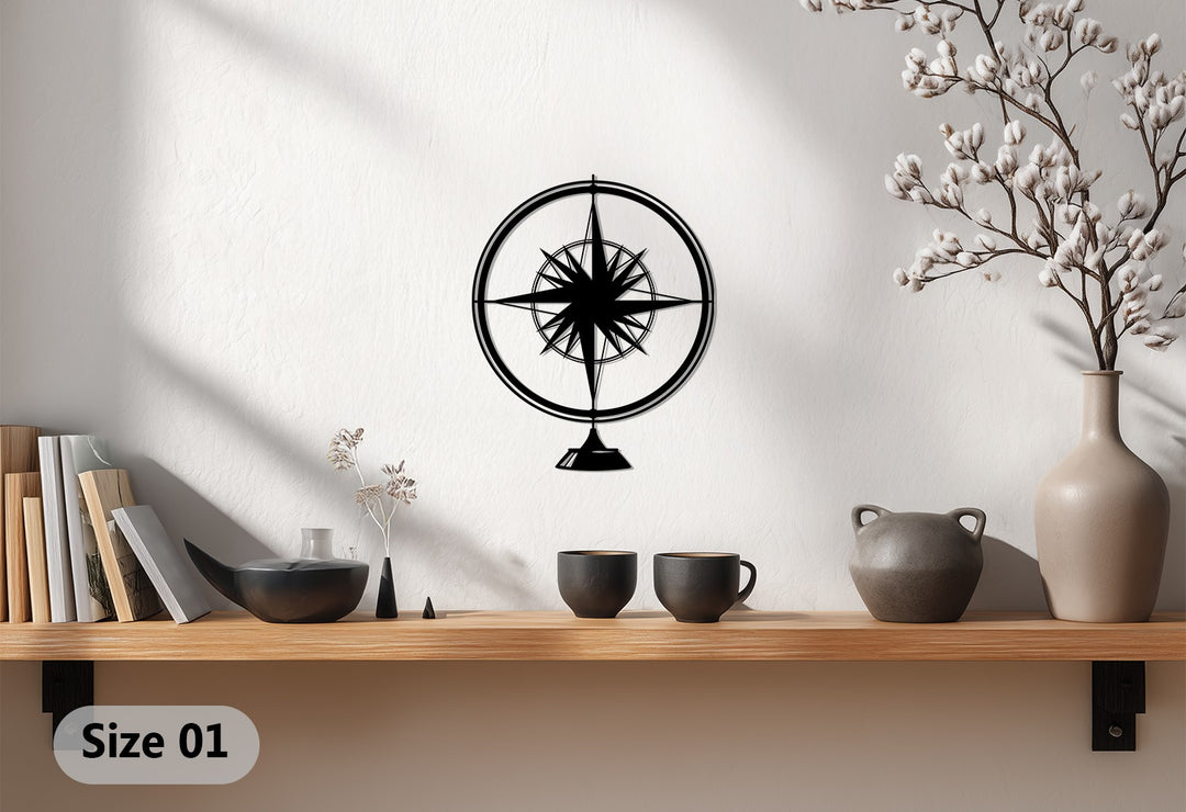 Göttliche Symmetrie – Ornamentale Geometrie Metall Wandbilder