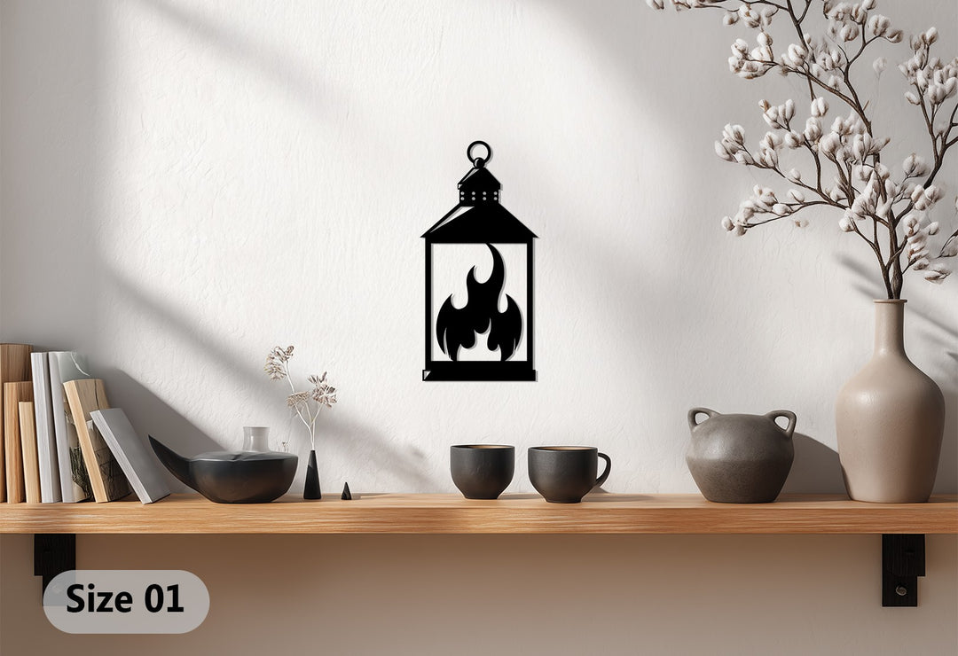 Göttliche Symmetrie – Ornamentale Geometrie Metall Wandbilder