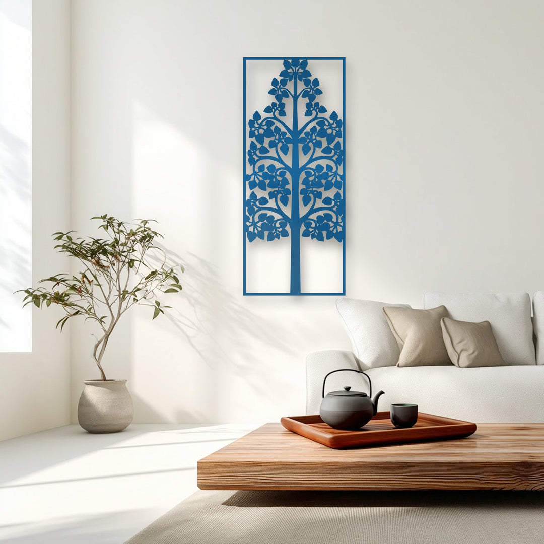 Tree of Life Frame – Elegant Botanical Metal Wall Art