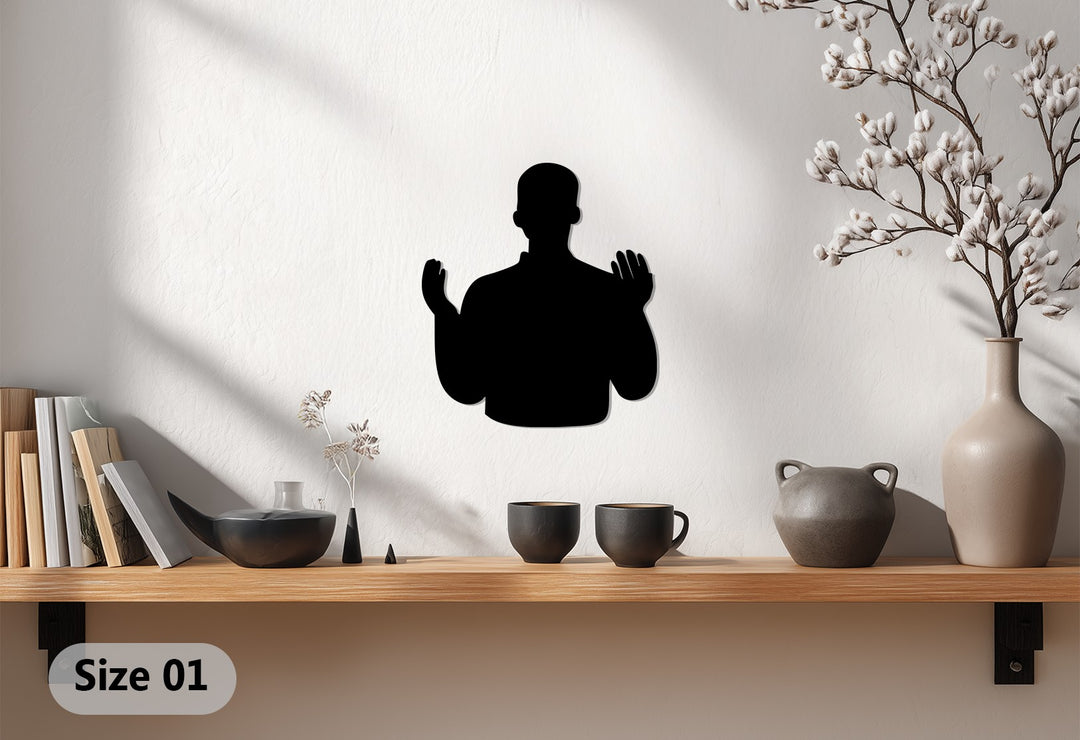 التناظر الإلهي – الهندسة الزخرفية فن جداري معدني