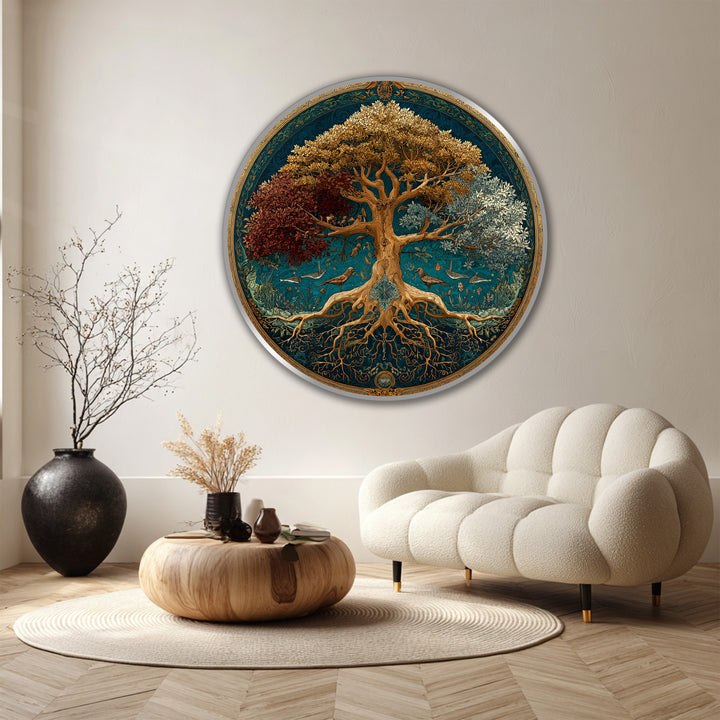 nature tree symbolic painting