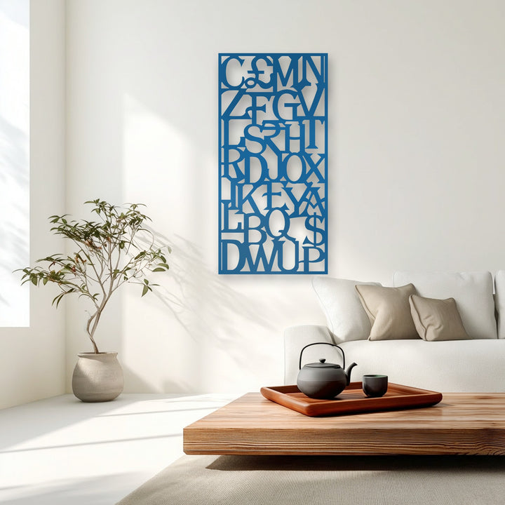 A dark ceramic teapot and teacup on a rich wooden tray adorn a sleek coffee table, part of a sophisticated interior with unique decoration wall art.