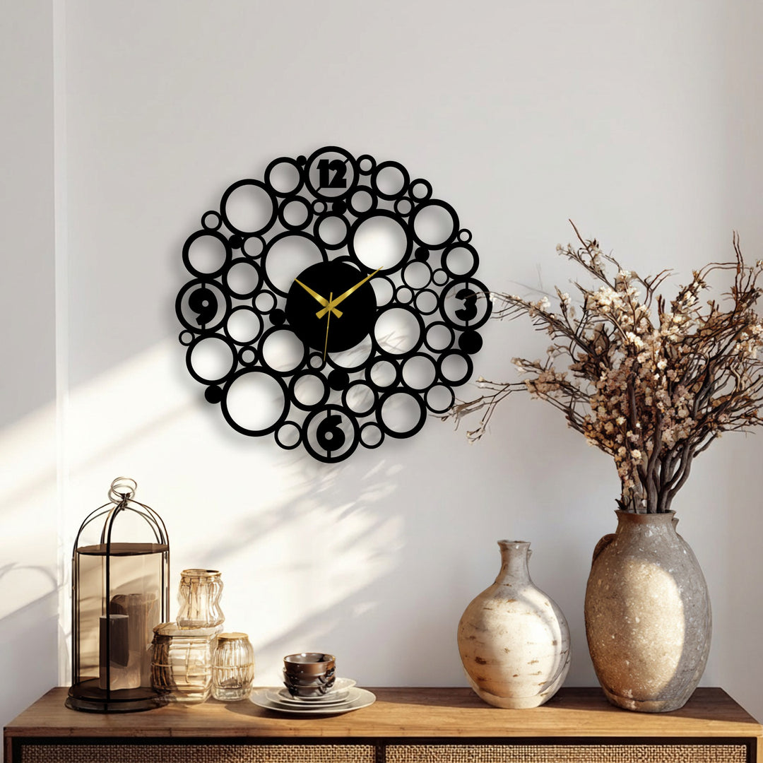 Göttliche Symmetrie – Ornamentale Geometrie Metall Wandbilder