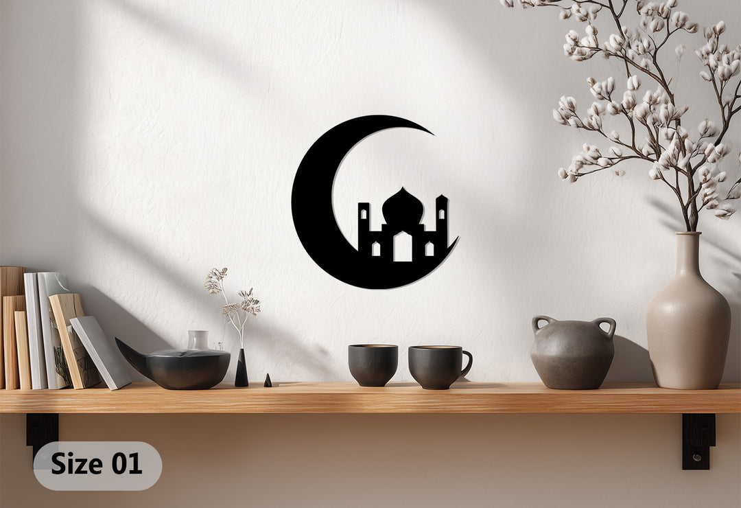 Göttliche Symmetrie – Ornamentale Geometrie Metall Wandbilder