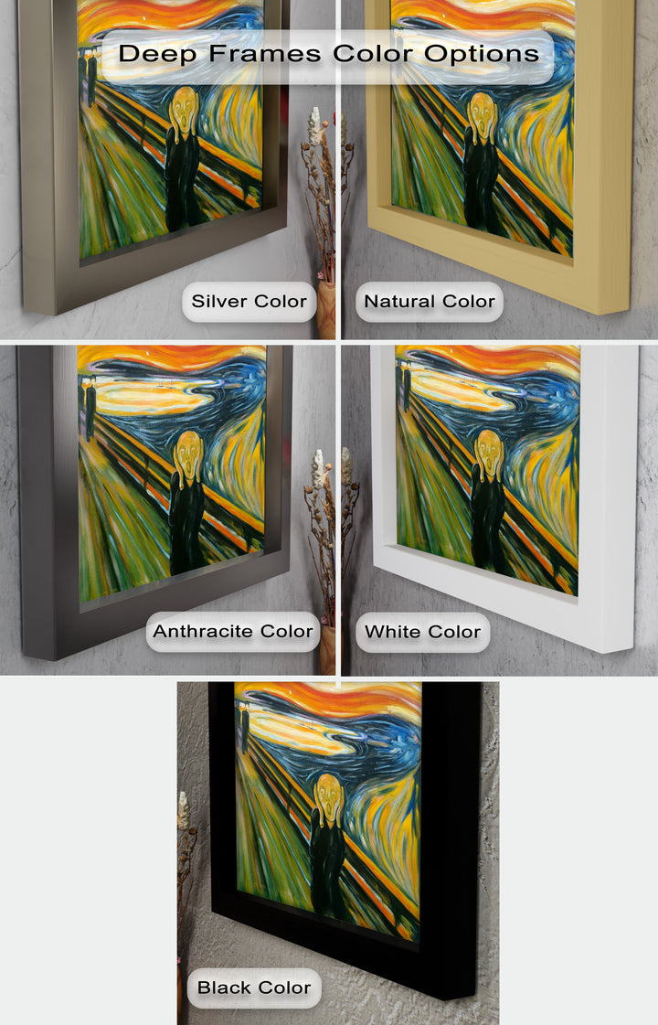 Echo of the Void – Expressionist Angst Picasso Oil Painting