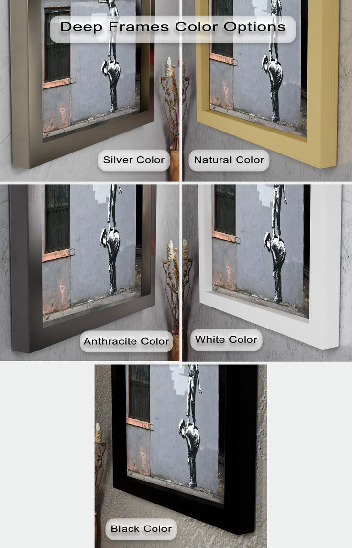 Climb for Expression – Banksy Oil Painting
