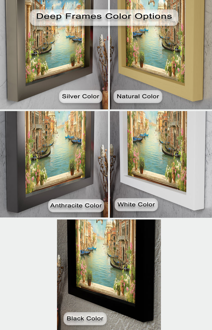 Venice Seaside – Stunning Italian Oil Painting