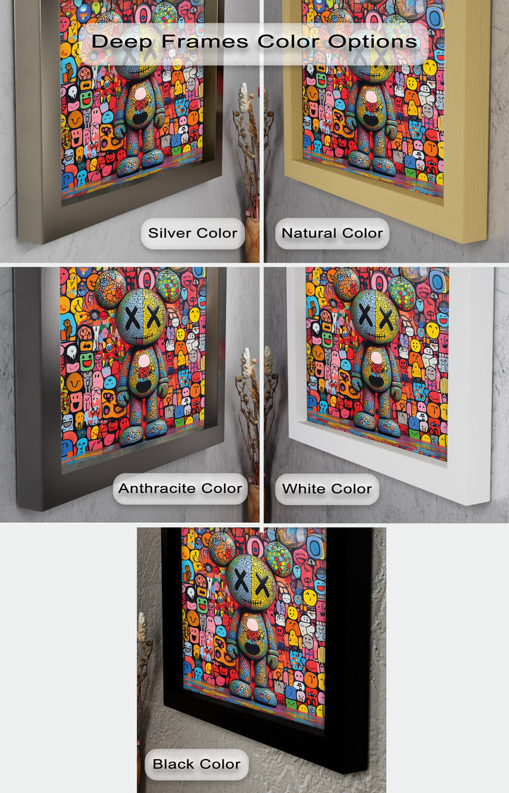 Mosaic Madness – KAWS Oil Painting