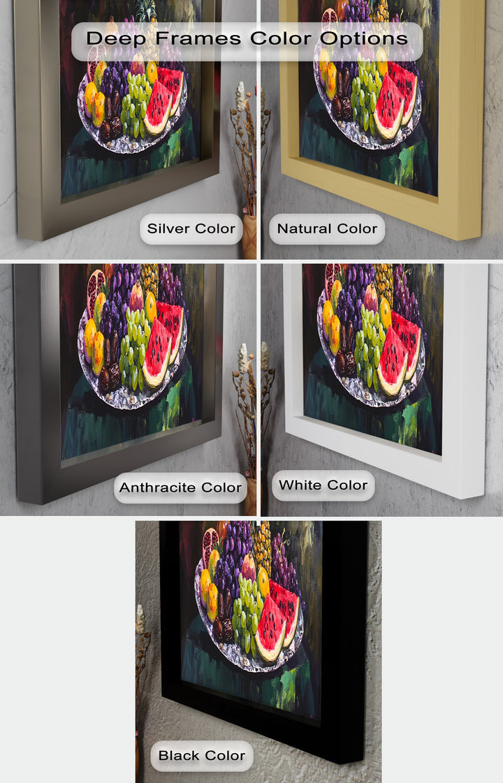 Exotic Fruit Kitchen Decor –  Still Life Oil Painting