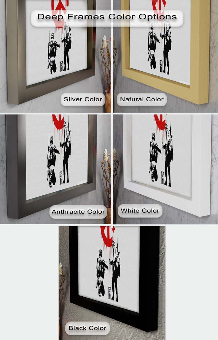 Peace Spray – Banksy Oil Painting
