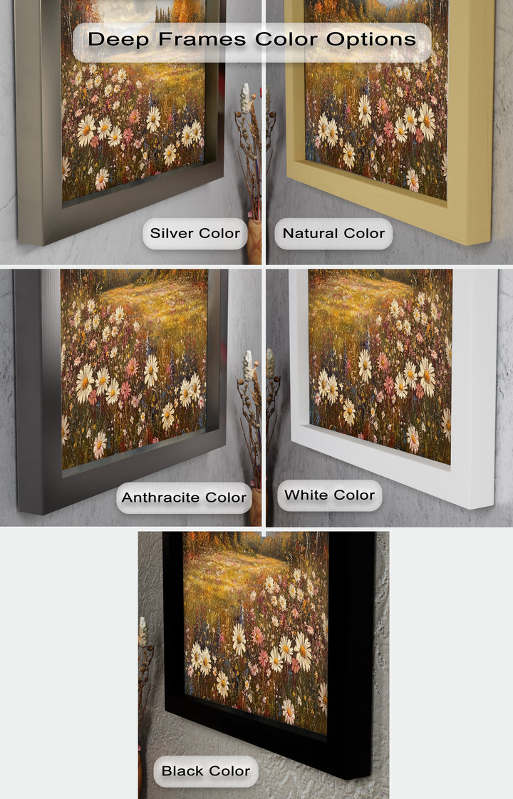 Meadow Bliss – Wildflower Oil Painting