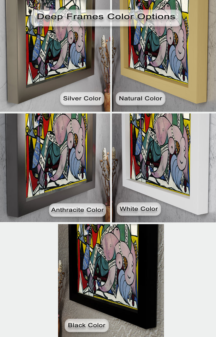 Reclining Muse – Cubist Expression of Sensuality Picasso Oil Painting