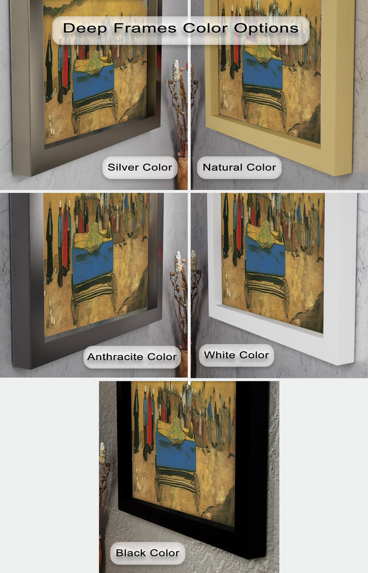 The Funeral Procession – Symbolic Historic Oil Painting
