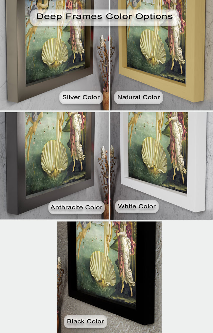 The Birth of Venus – Renaissance Nude Oil Painting