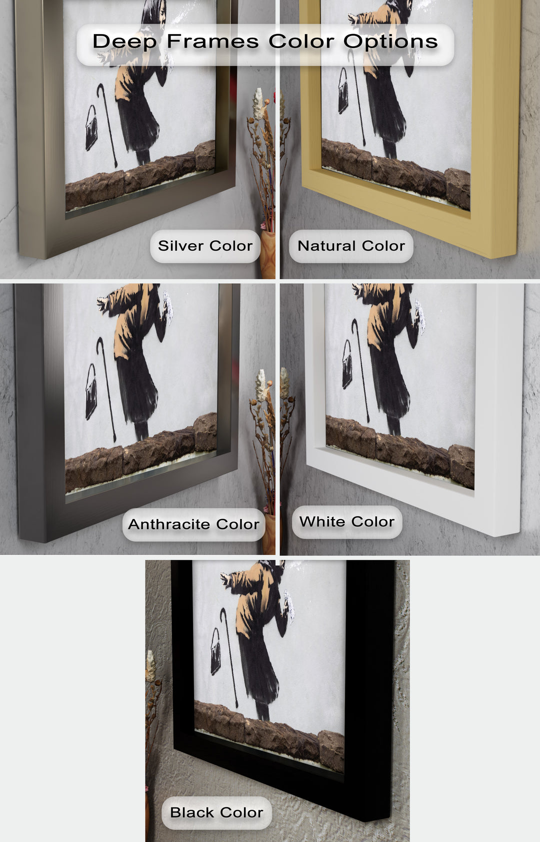 The Power of a Sneeze – Banksy Oil Painting