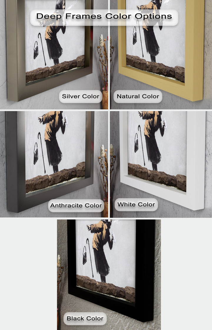 The Power of a Sneeze – Banksy Oil Painting