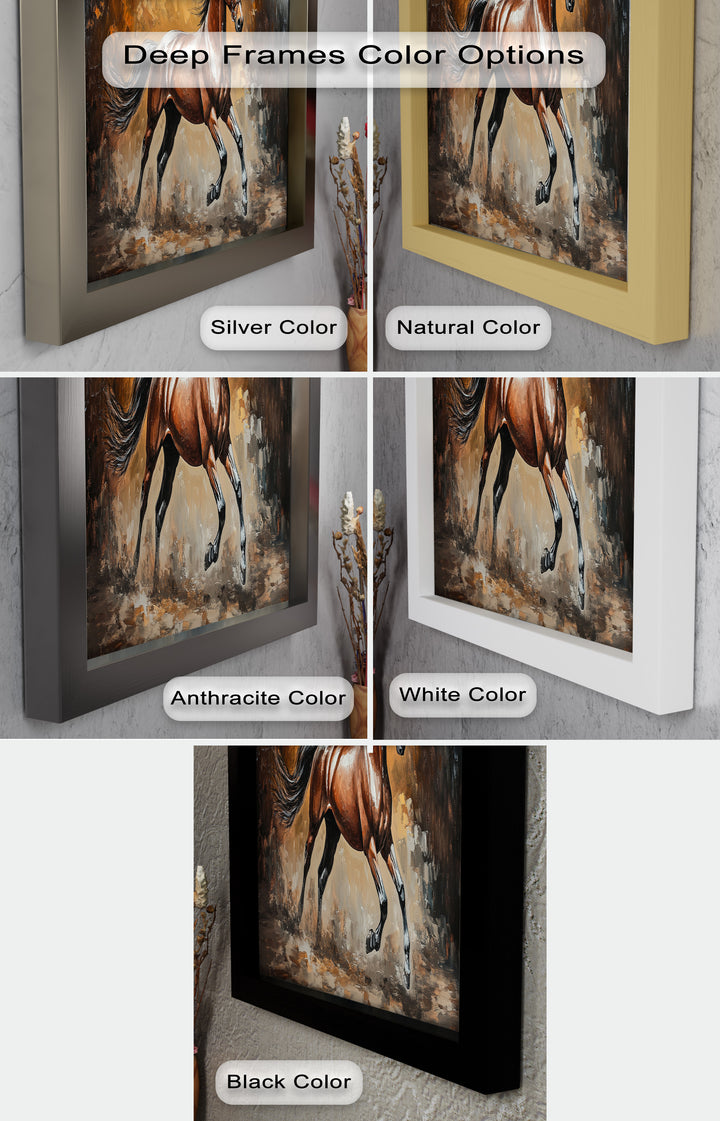 Majestic Horse – Modern Oil Painting