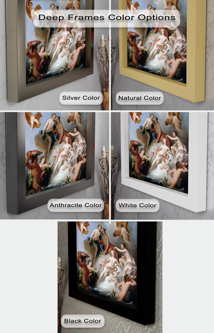 Triumph of Venus – Mythological Renaissance Nude Oil Painting