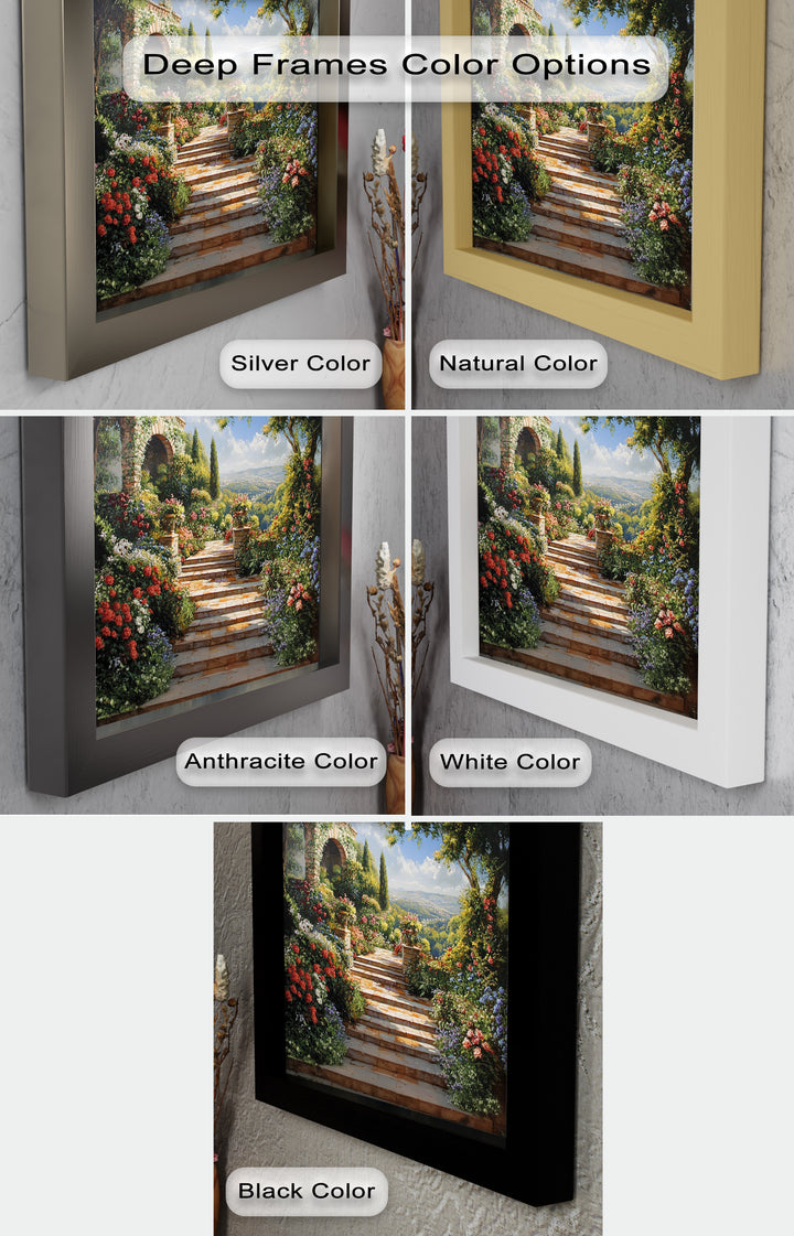 Garden of Eternal Bloom – Renaissance Oil Painting