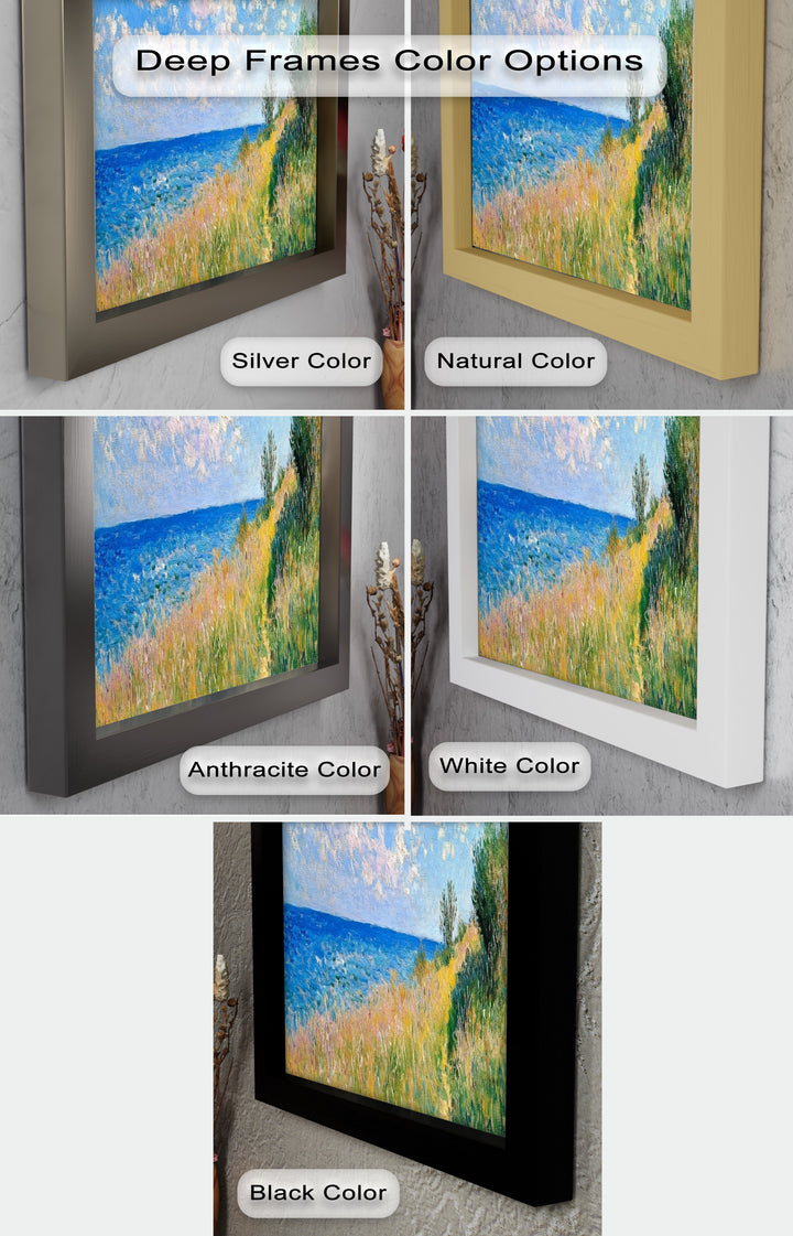 Seaside Landscape Impressionist - Modern Oil Painting
