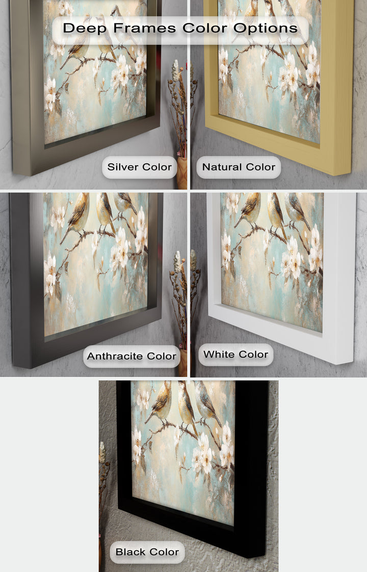 Springtime Songbirds – Animal Oil Painting