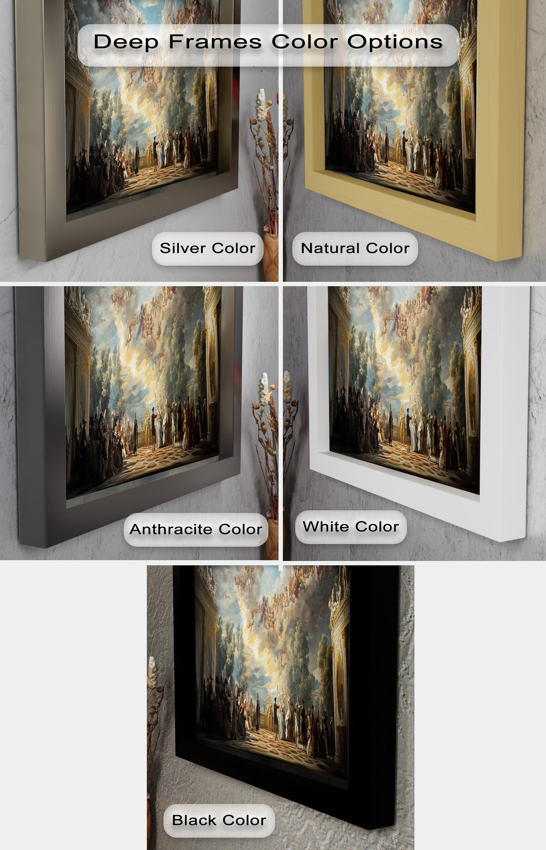 Baroque Heaven – Grand Ballroom Oil Painting