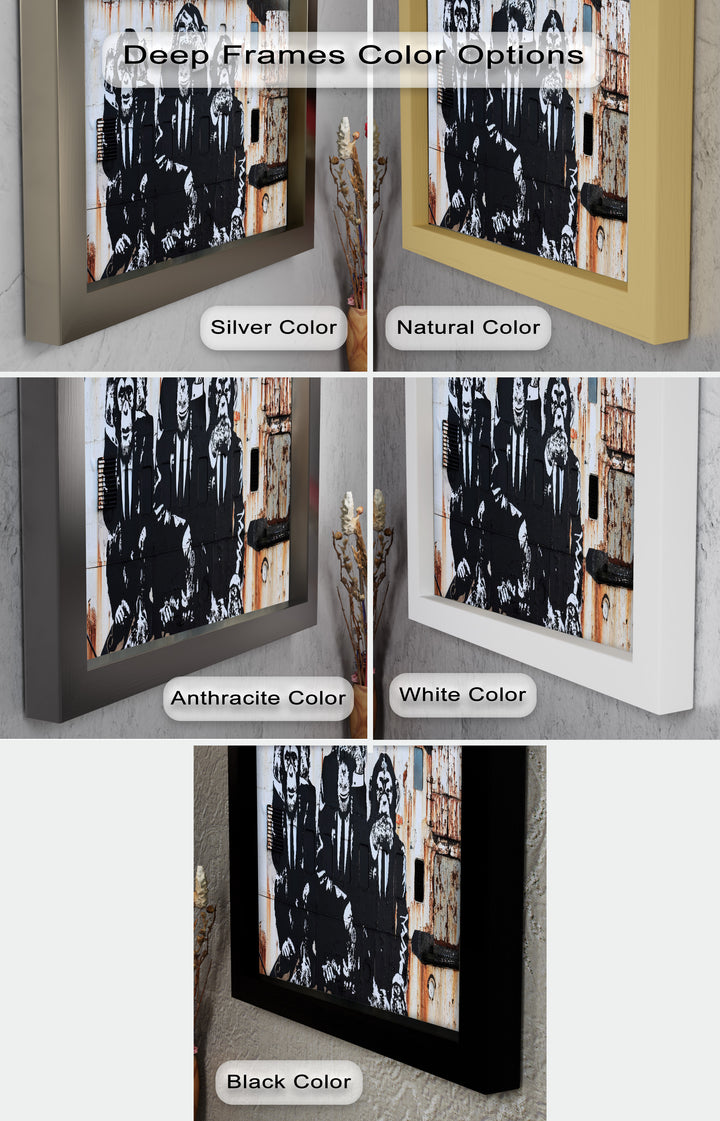 The Silent Truth – Banksy Oil Painting