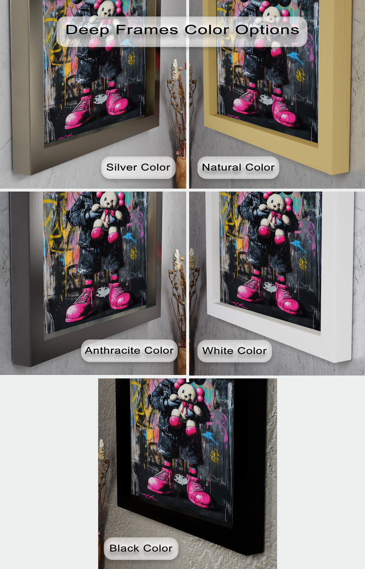 Embrace the Chaos – KAWS Oil Painting