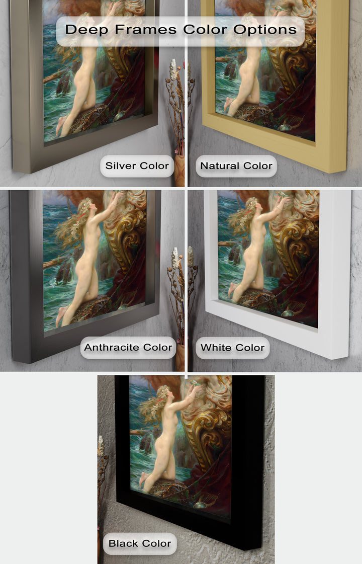Galatea’s Awakening – Mythological Nude Oil Painting