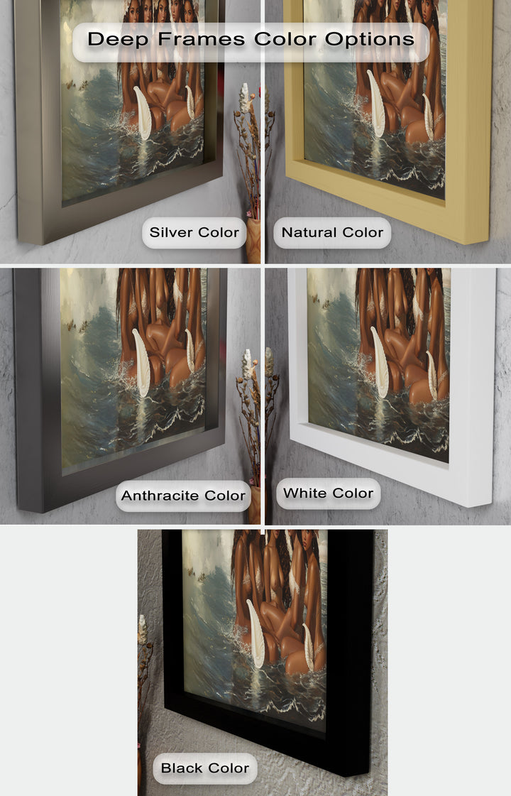 Daughters of the Tide – Mythical Sirens in a Renaissance Oil Painting