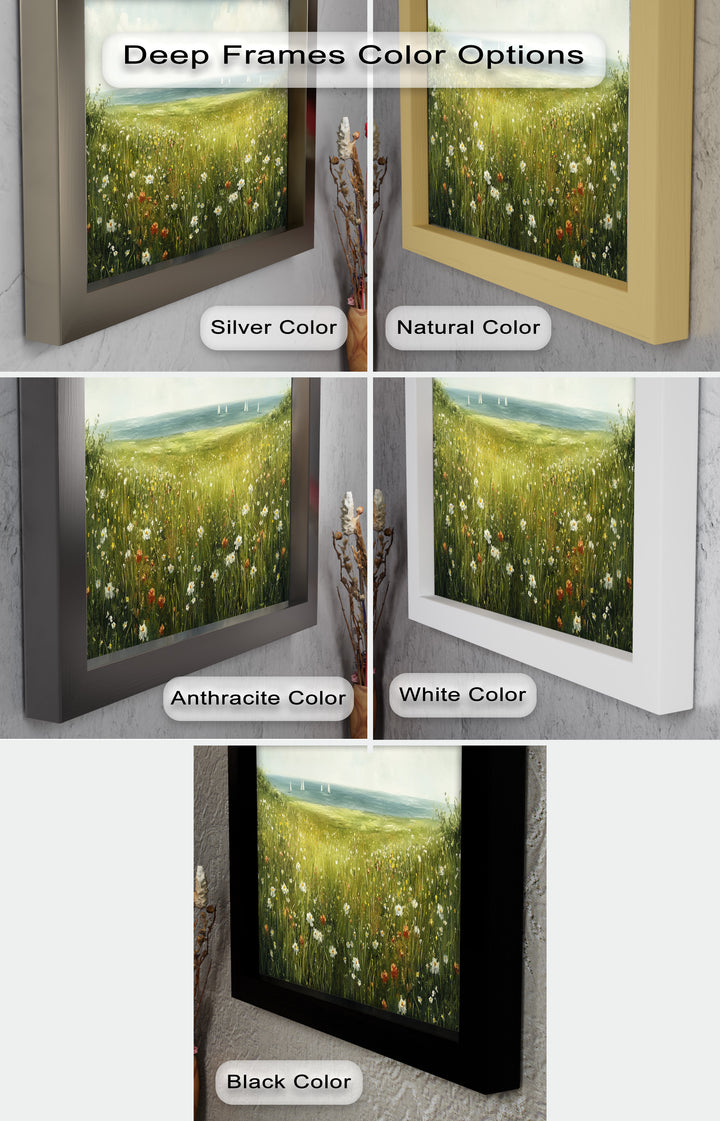 Moody Country Landscape – Serene Oil Painting