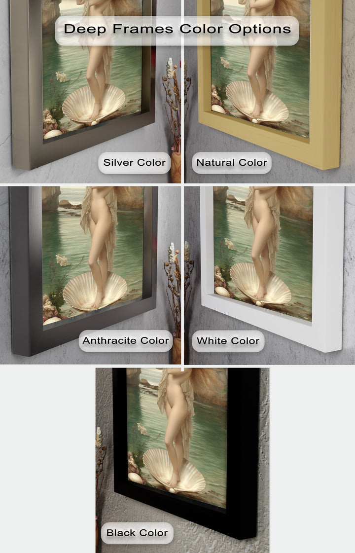 Birth of Grace – Renaissance-Inspired Venus Oil Painting
