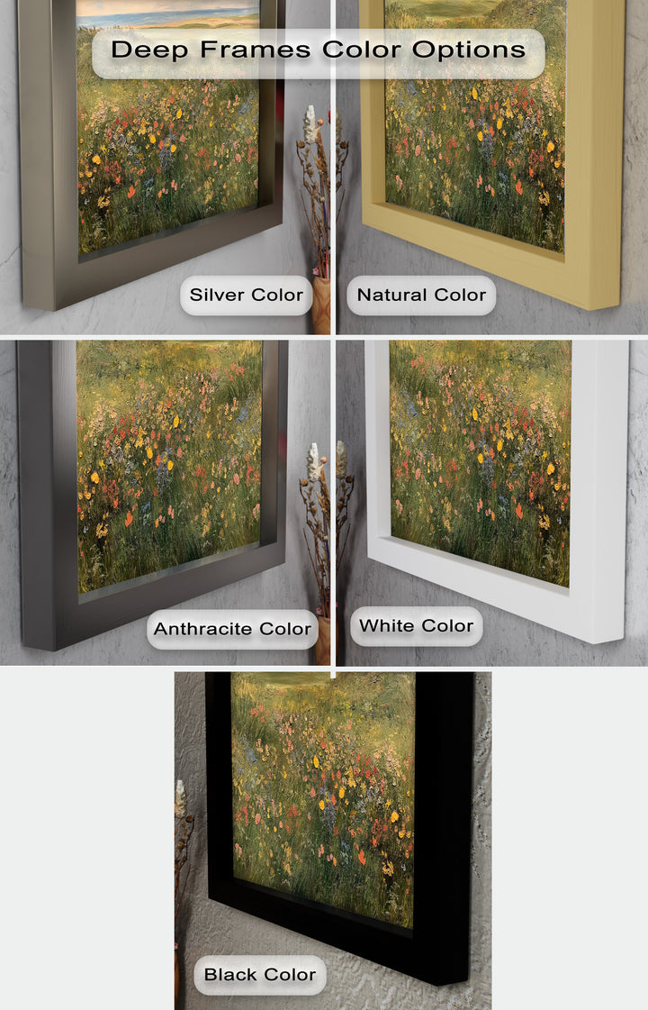 Seaside Meadow View – Landscape Oil Painting