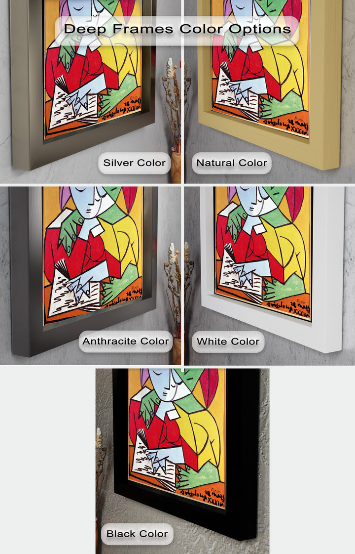 Harmony in Study – Embrace of Minds Picasso Oil Painting