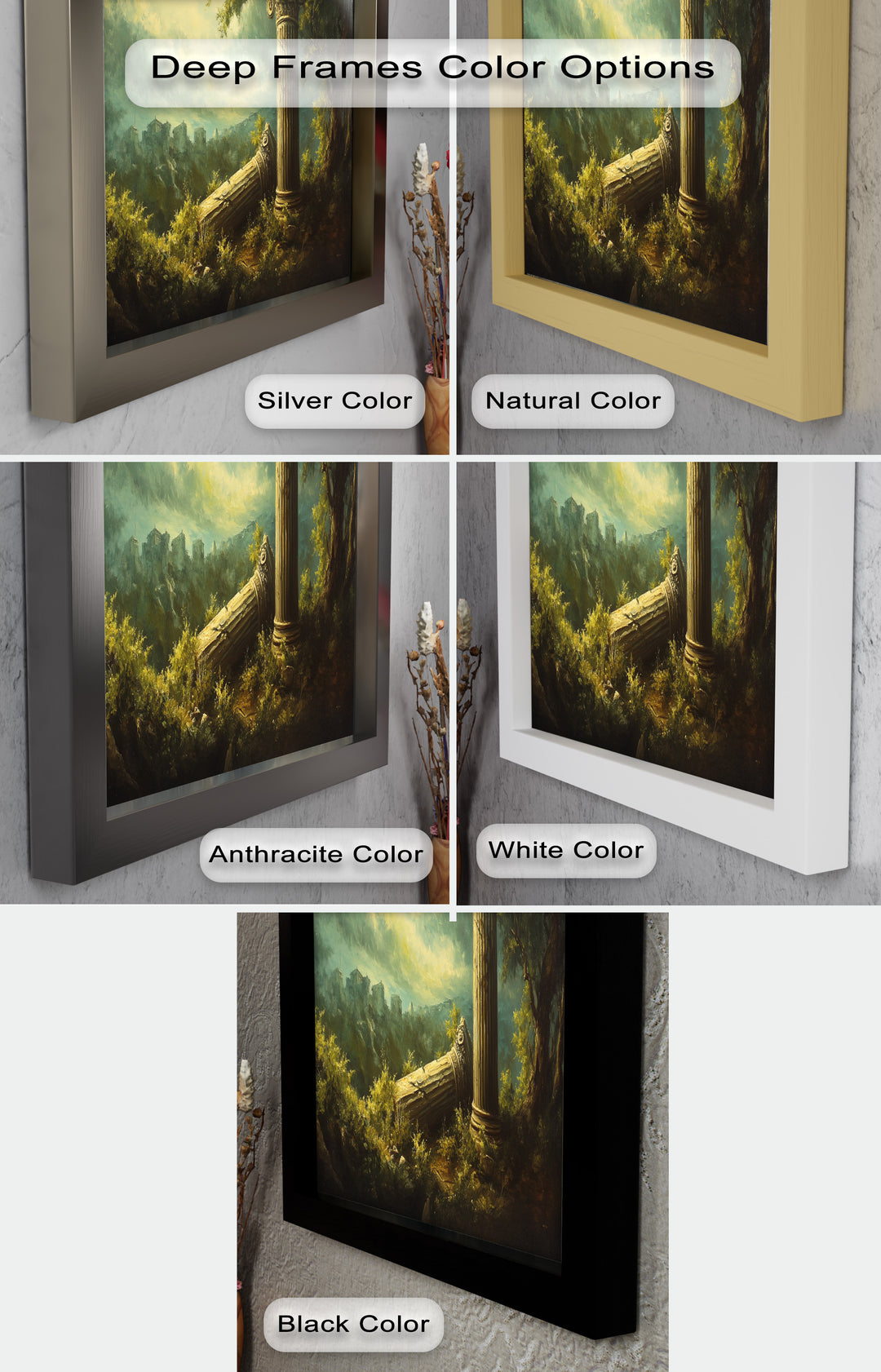 Echoes of Empire – Neoclassicism Oil Painting