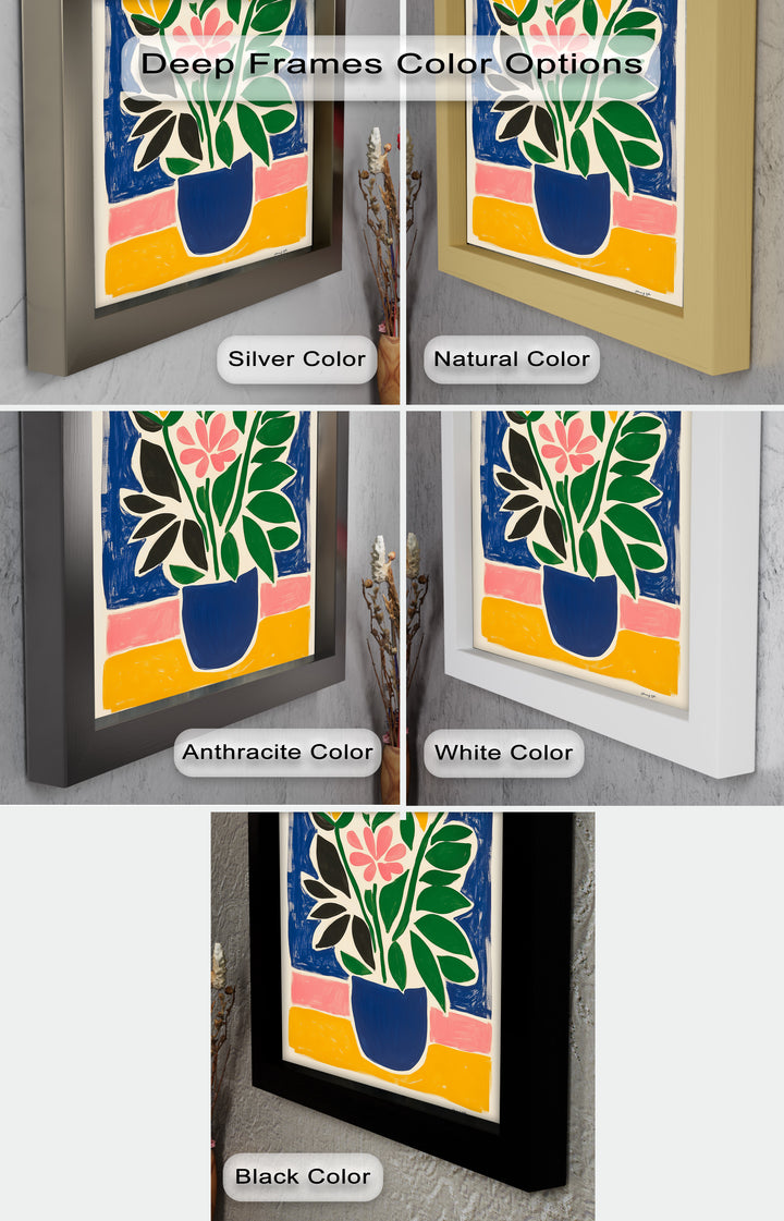 Vibrant Vase Composition – Modern Fauvist Oil Painting