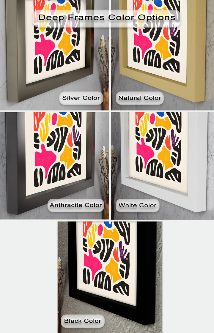 Chromatic Rhythm – Abstract Fauvist Oil Painting - MyPhotoStation