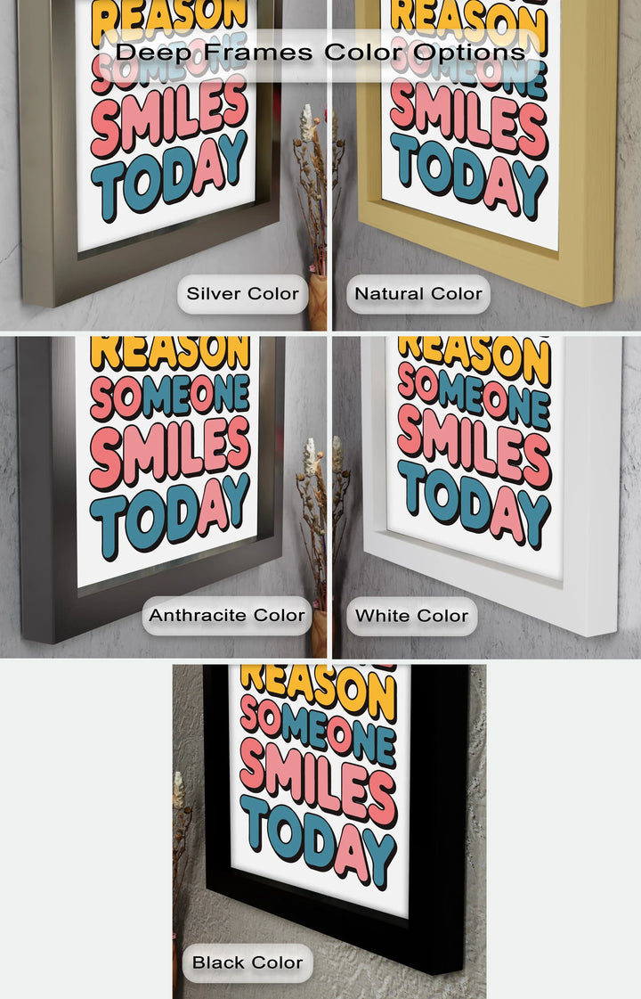 Be the Reason Someone Smiles – Oil Painting - MyPhotoStation