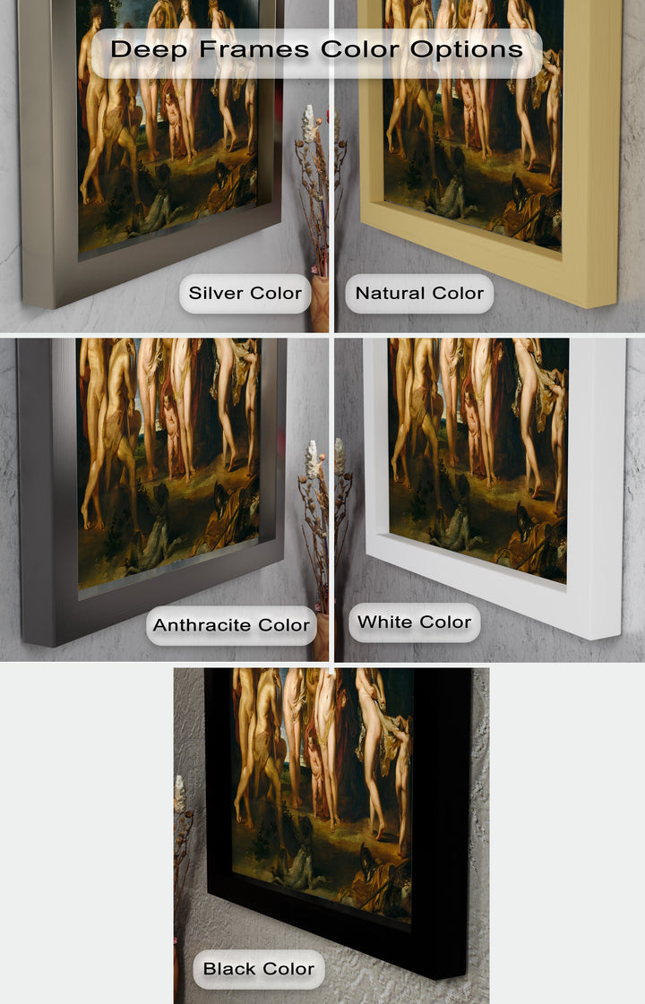 The Judgment of Paris – Mythological Renaissance Oil Painting