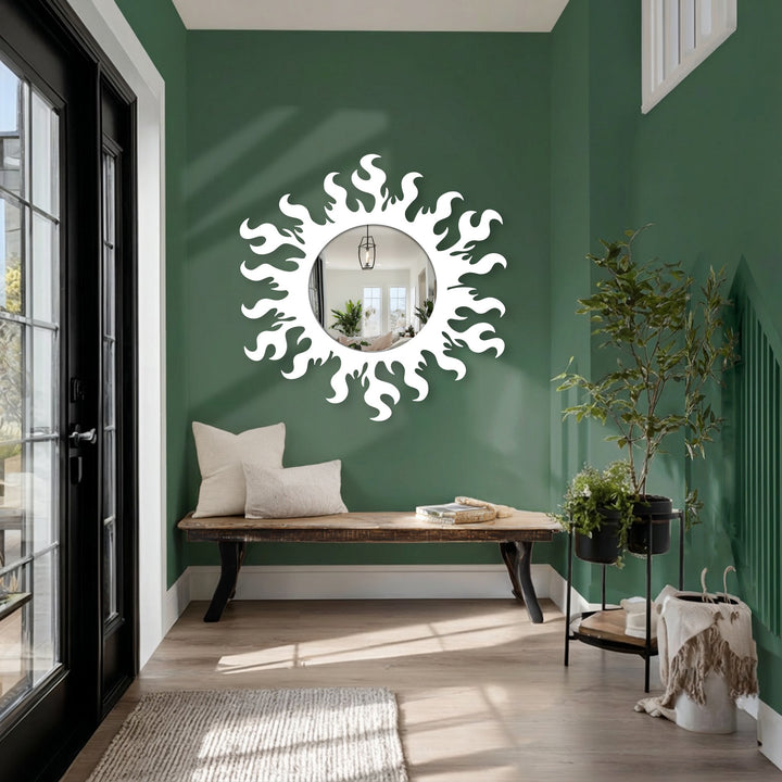 Modern wall mirror for creative interiors