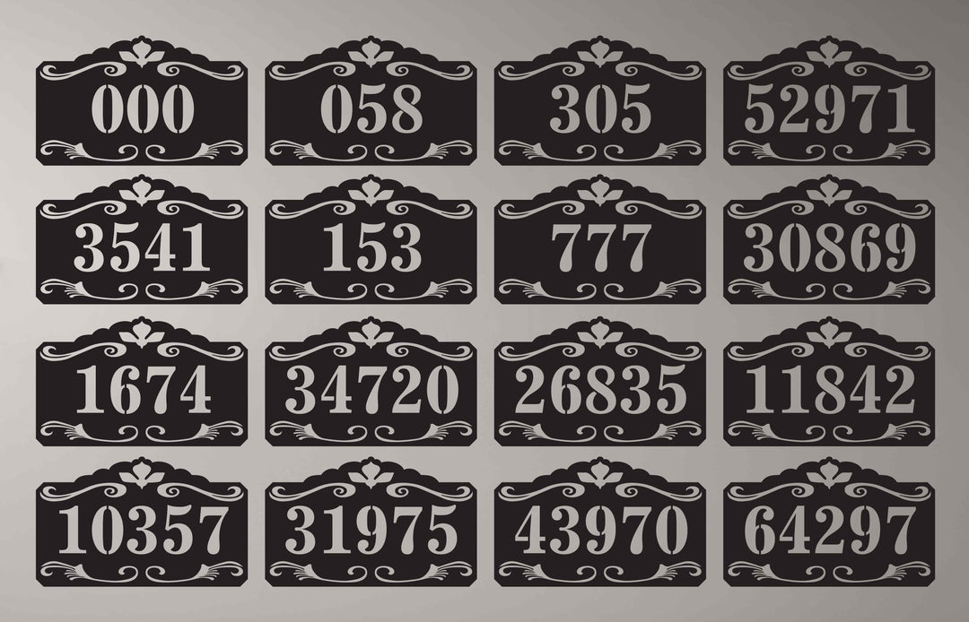 نمط التناغم - هندسي حديث فن جداري معدني لوحة