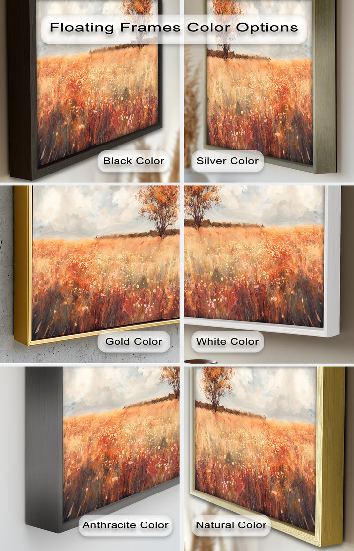 Vintage Autumn Fall – Landscape Oil Painting