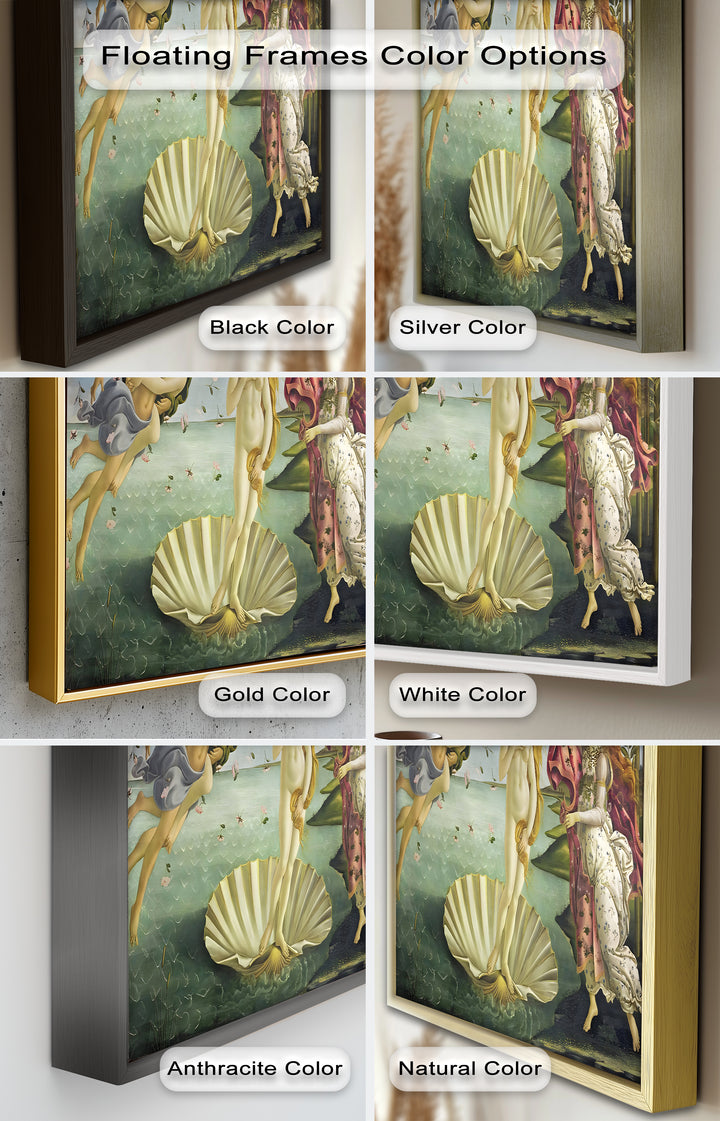 The Birth of Venus – Renaissance Nude Oil Painting