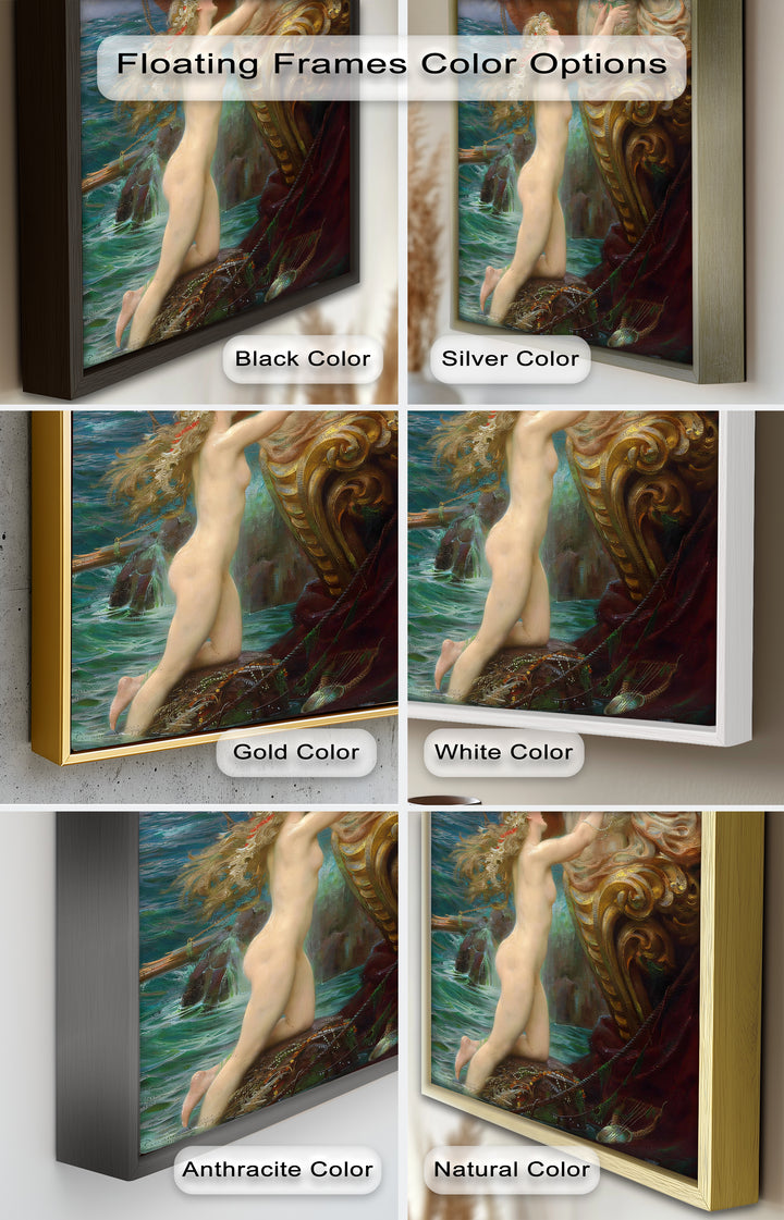 Galatea’s Awakening – Mythological Nude Oil Painting